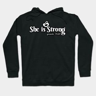 She is Strong Hoodie